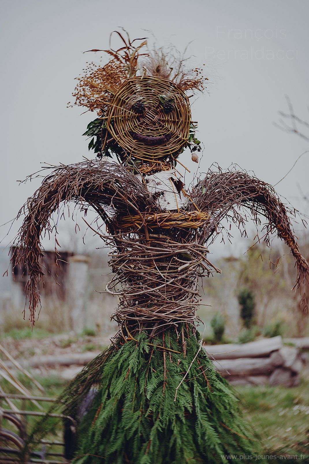 Madame Carnaval en osier